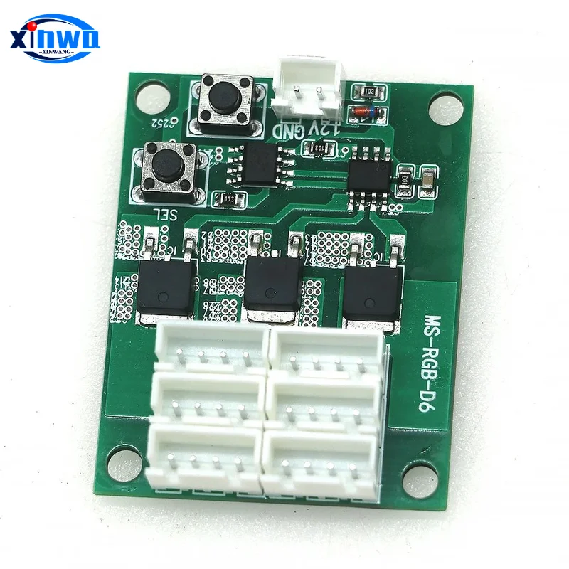 Dc12v Led Rgb Light Strip Board Illuminated Xh2.54 4pin Connector For Coin Arcade Game Claw Crane Vending Machine Mechanism