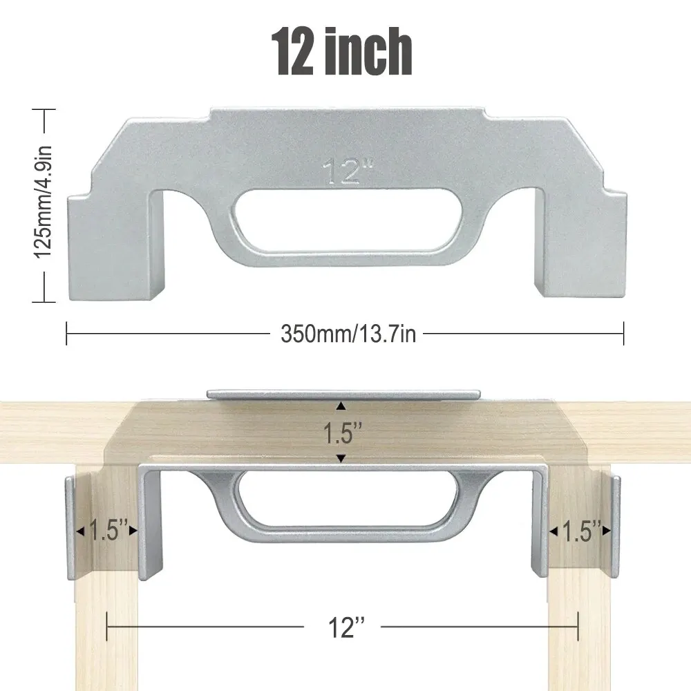 Center Stud Layout 12-24 Inch Wall Accurate Measurement Framing Spacing Positioning Jig 2025 Cast Aluminum Wall Stud new Framing Tool