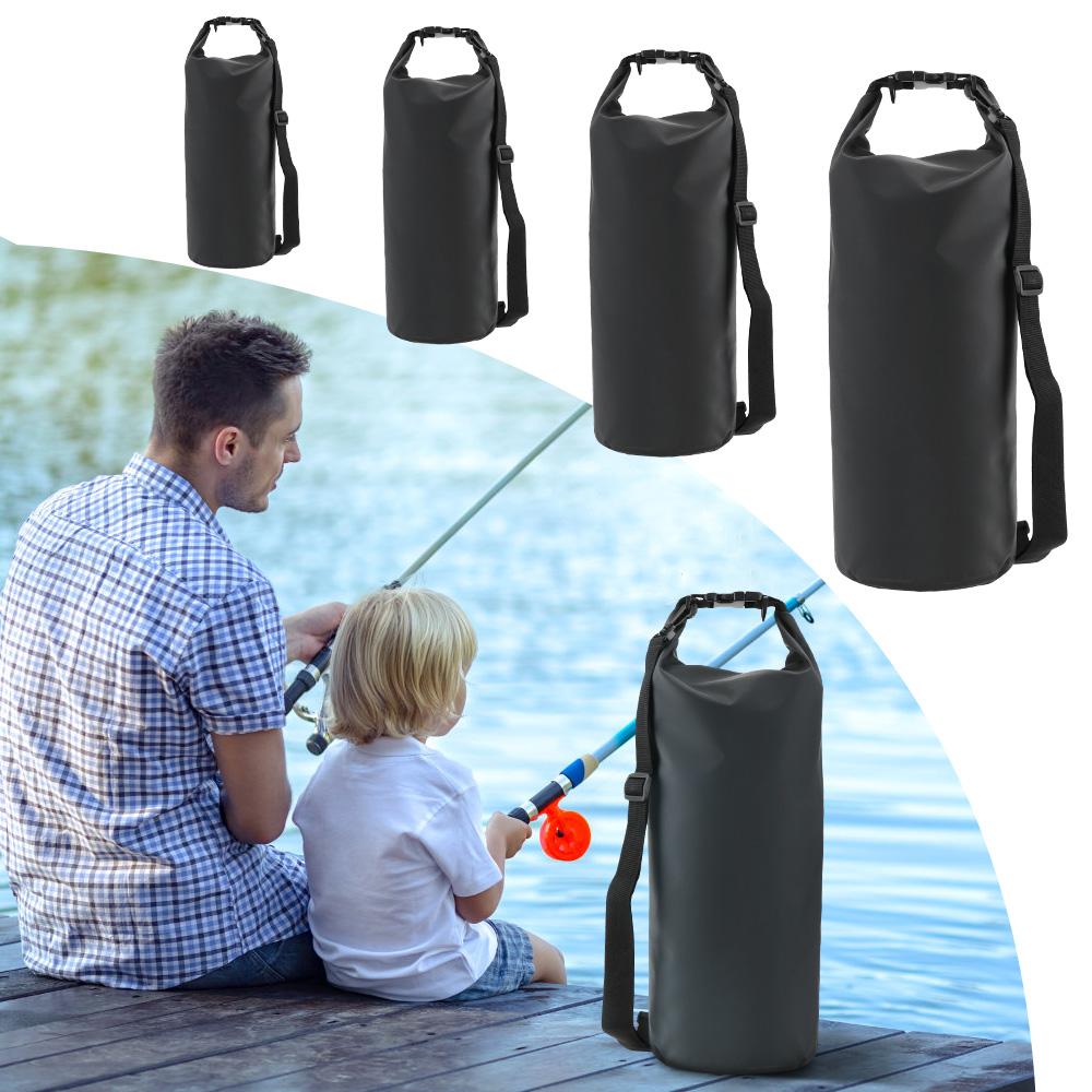 Shoulder Motorcycle Waterproof Diving, Swimming, Hiking Driving Travel Kits Outdoor PVC Dry Sack Bag 10L 15L 20L 30L