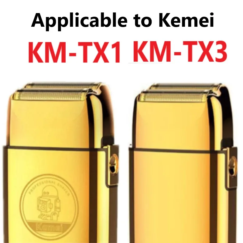 Kemei Professional Replacement Foil and Cutter Blades Set Suitable For Kemei TX1 Shaver Original Electric Shavers Blades