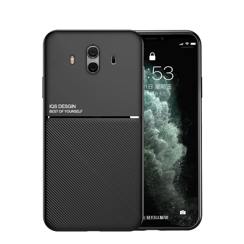 Shockproof Coque Original Case For Huawei Mate 10 PRO Magnet Shell Case for Huawei Mate10 Pro Back Case For Mate 10PRO smile