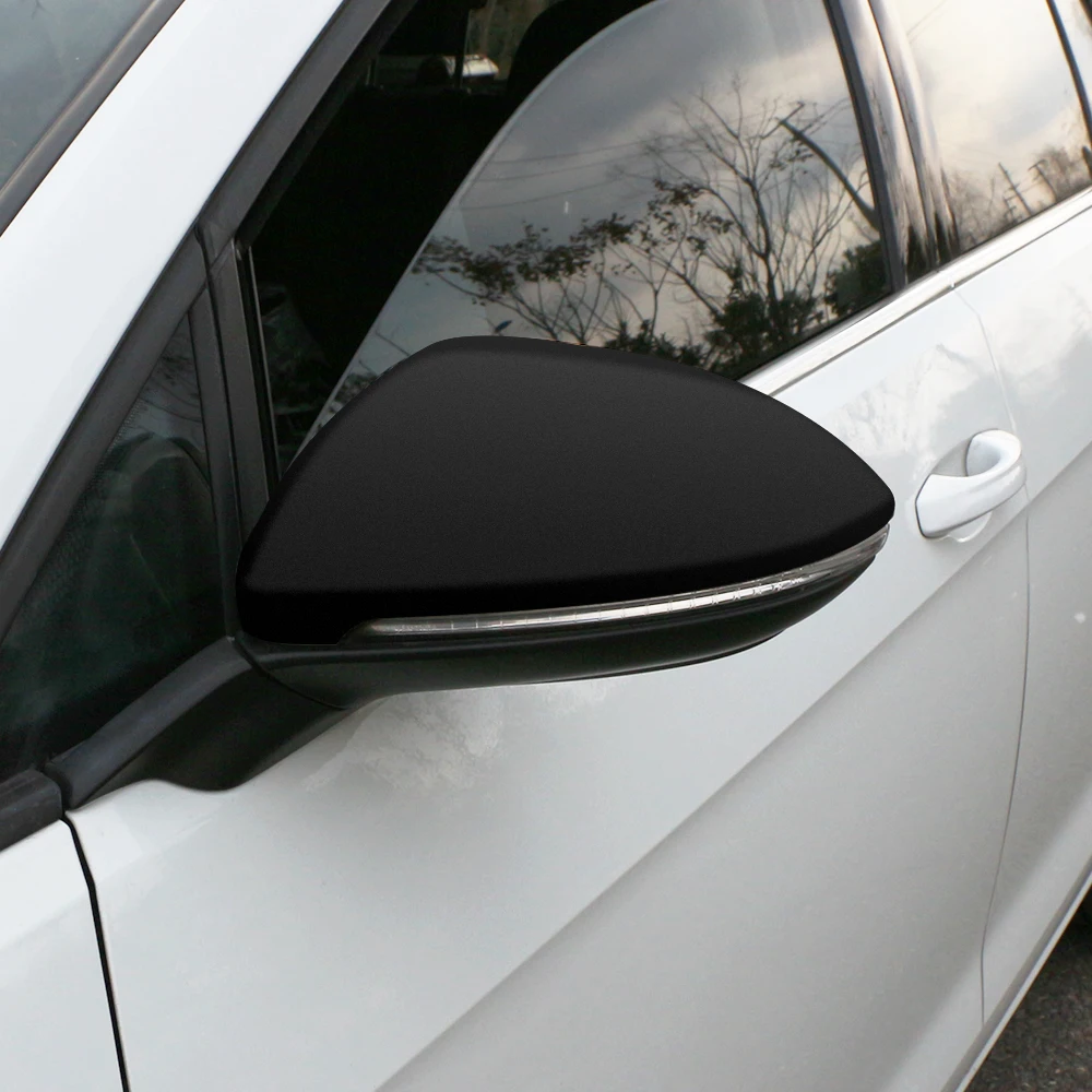 2Pcs Car Rearview Mirror Cover for Volkswagen VW Golf7 Golf 7 MK7 MK7.5 2012 - 2019 Rear View Mirror Covers Sticker Accessories