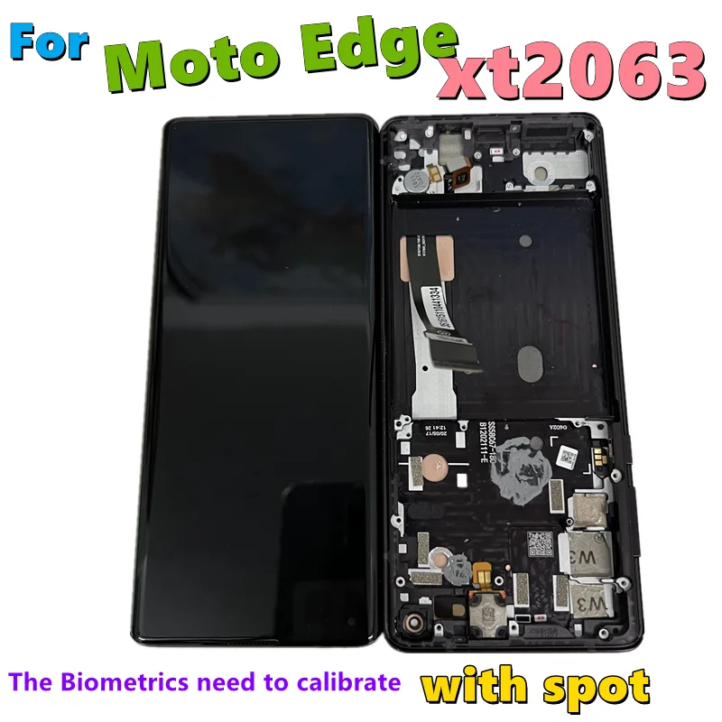 Original For Motorola Moto Edge XT2063-3 LCD Touch Screen Digitizer For Moto Edge XT2063-2 Display Touch For Moto Edge Spot LCD