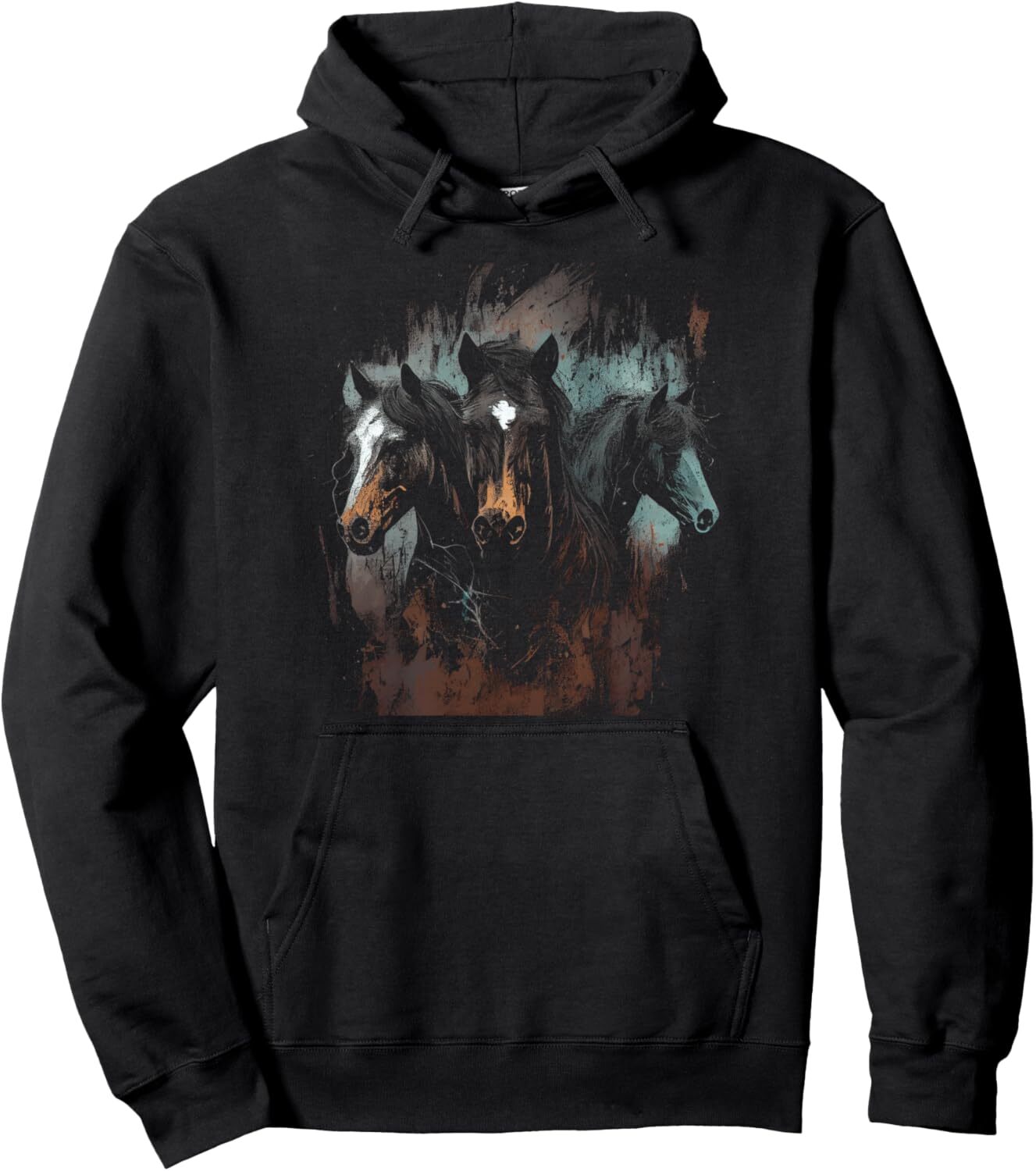 Hoodie for Mens Womens Life is Better with Horses Cute Horse Lover Horseback Riding Pullover Hoodie Graphic Hoodies sweatshirt