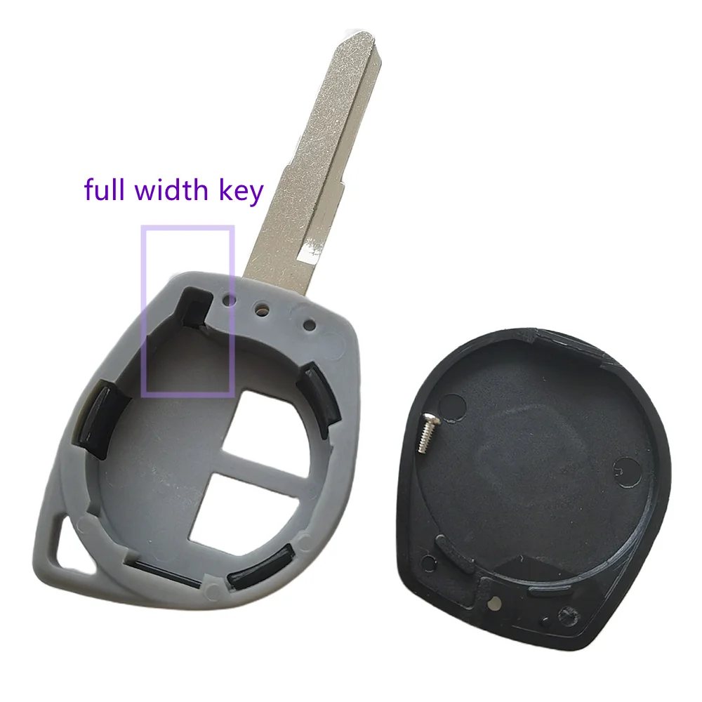 Car Case Remote Key Shell Fob Housing For New Suzuki Swift HU133R Blade Replacement Car Key Remote Key Case 2 Buttons smile