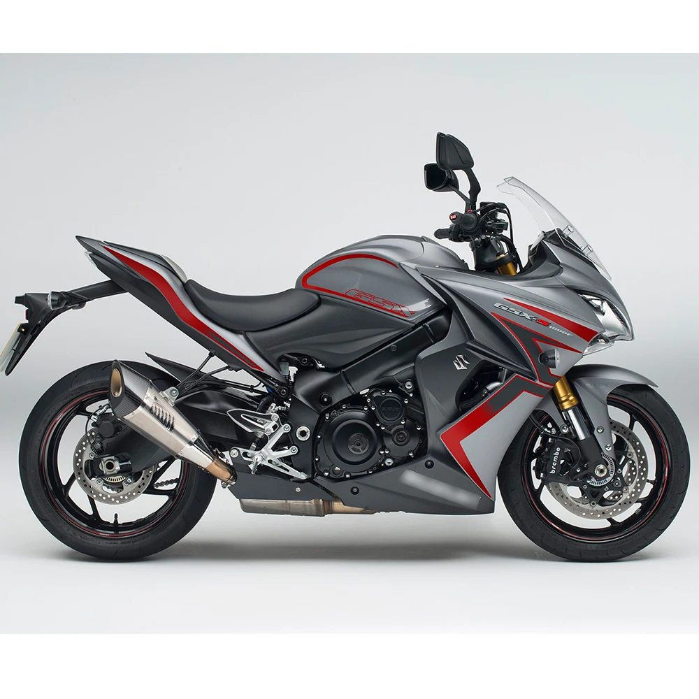 gsx s1000 Exhaust Decorative Cover For Suzuki GSX-S1000 GSX S1000F Muffler Guard Accessories 2015-2021