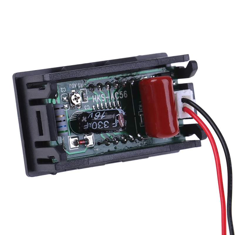AC 70-500V digital voltmeter LED display 2 wire volt voltage test meter