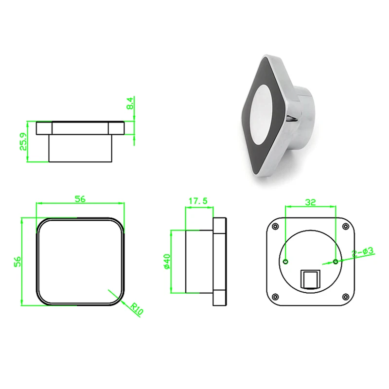 GM810 Series USB/UART DC5V Barcode Scanner Module Reader 1D/2D QR Bar Code Reader For Android Arduino