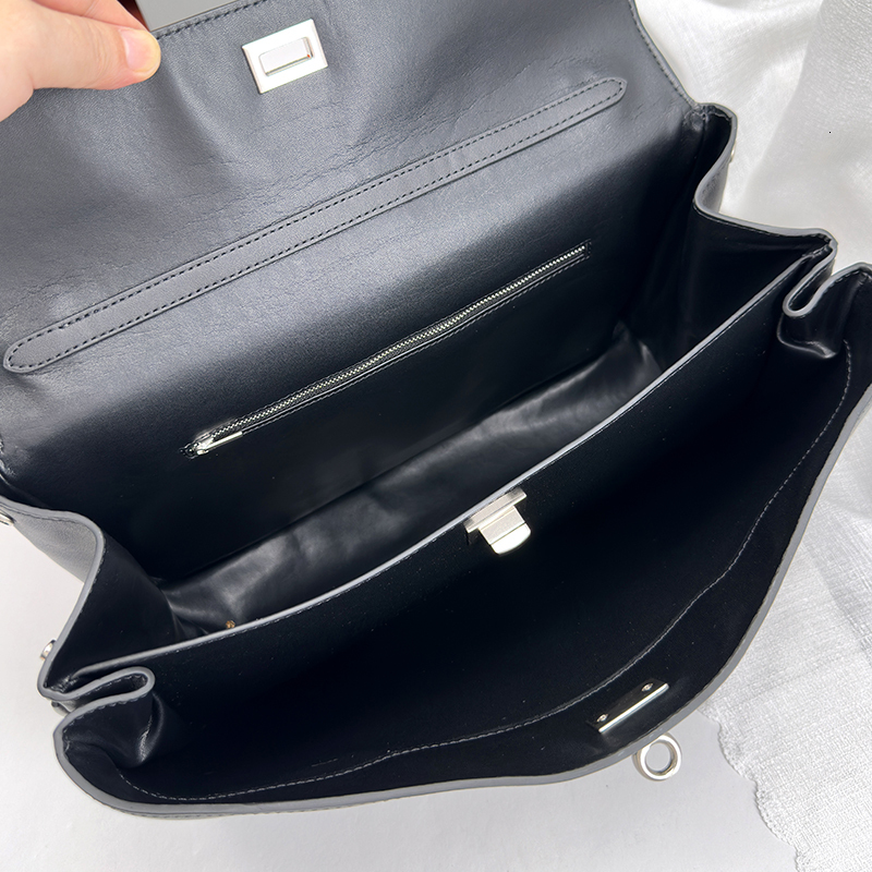 Genuine Handbag Fashionable New And High-End Soft Leather Tote Bag, Street Retro Large Bag Head Layer Cowhide Genuine Leather