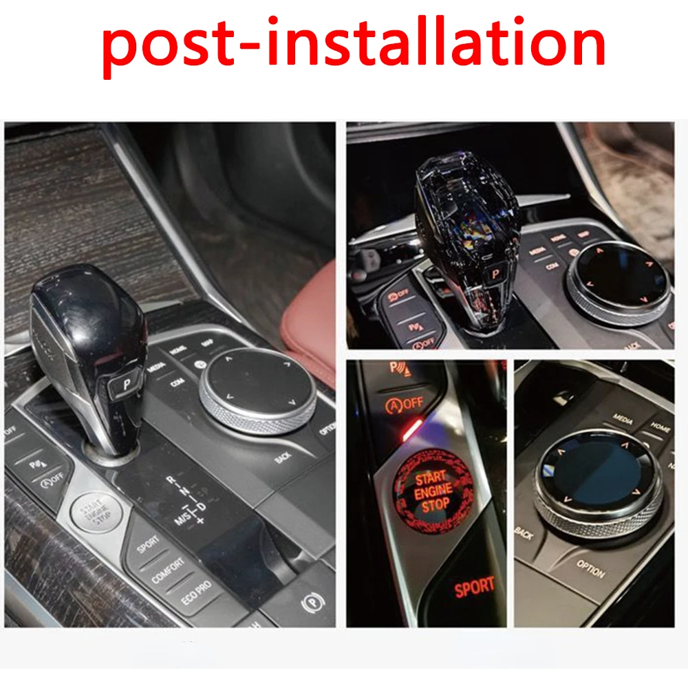 Car Crystal Gear Shift Knob 2025 For new 3/4/57 Series F10 G30 X3 X5 Series G05 G01G08 G02 Chassis gear lever Car Accessories