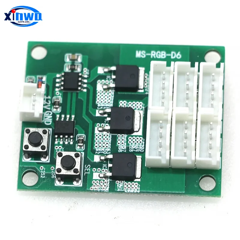 Dc12v Led Rgb Light Strip Board Illuminated Xh2.54 4pin Connector For Coin Arcade Game Claw Crane Vending Machine Mechanism