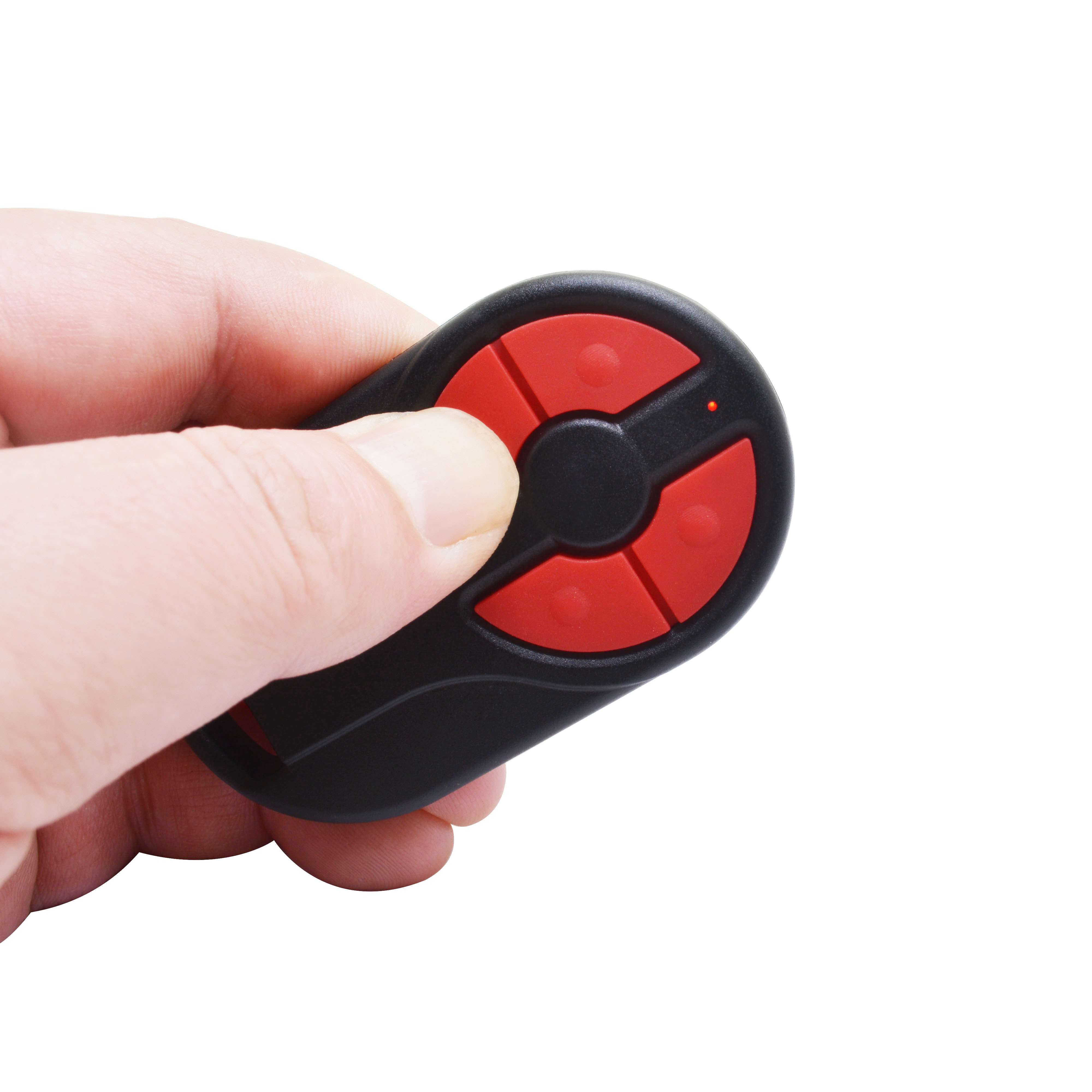 Remote 8101-2M Gate Nero Mini Remote 2-Channel 433,05-434,79 ddmysmile Mhz Garage Door Remote Control Smile