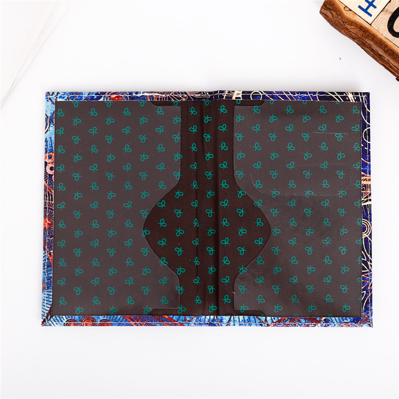 Starry Sky Passport Cover Women Men Pu Leather Travel Wallet Color Landscape Passport Holder High Quatity Case for Passports