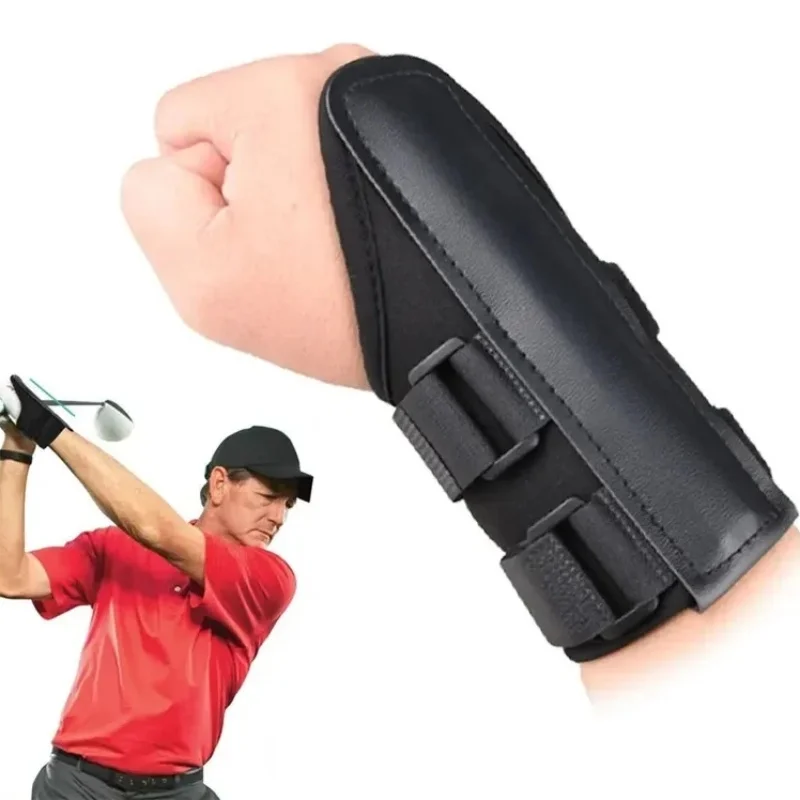 Golf Swing Aids Pro Power Band Wrist Brace Smooth and Connect-Easy Correct Training Swing Gesture Alignment Practice Tool