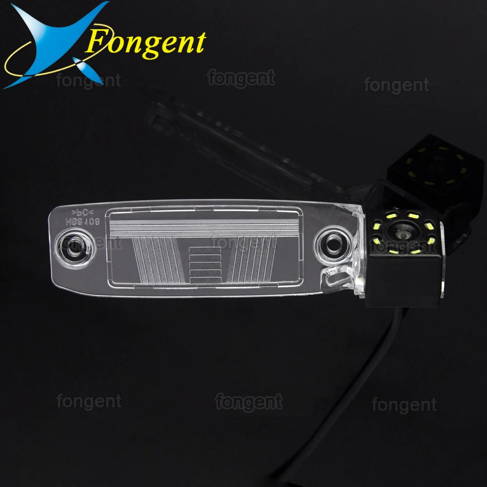for Hyundai Kia Sportage R Carens Borrego Sorento Opirus Mohave K3 Ceed Car Car Rear View Camera Bracket License Plate Lights smile