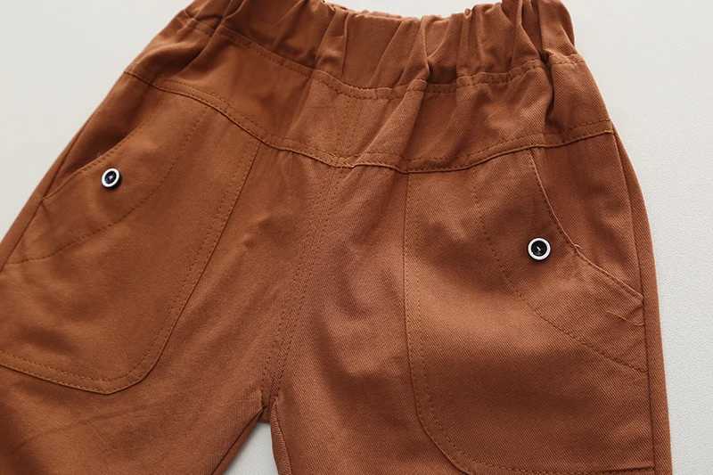 Clothing Sets Children Boys Fashion Suits Summer Baby Boy Clothes Solid Cotton Shirt Short 2Pcs/sets Kids Casual Clothing Outfits 0-5 Years