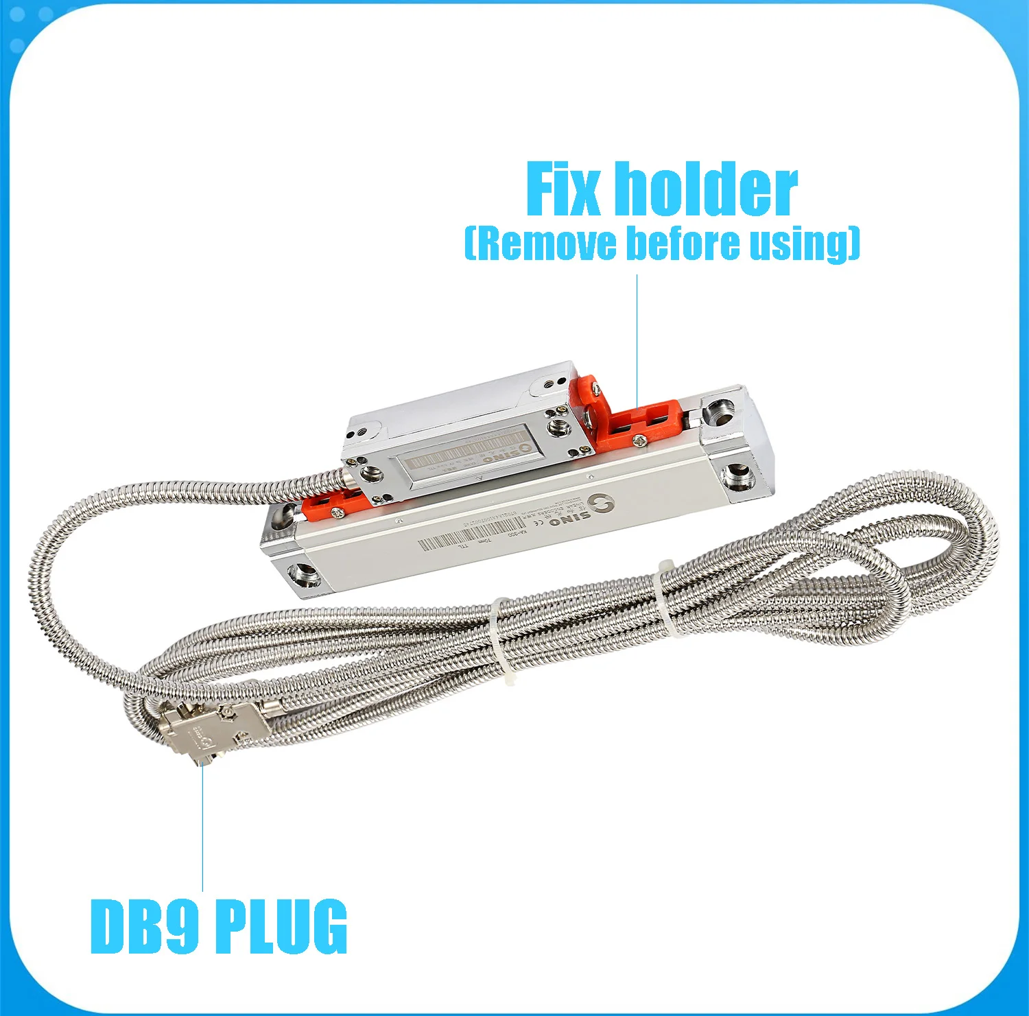 KA-300 Linear SINO 0.001mm Scale KA300 470 520 570 620 670 720 770 820 870 920 970 1020mm TTL 1um Optical Encoder Sensor Ruler smile