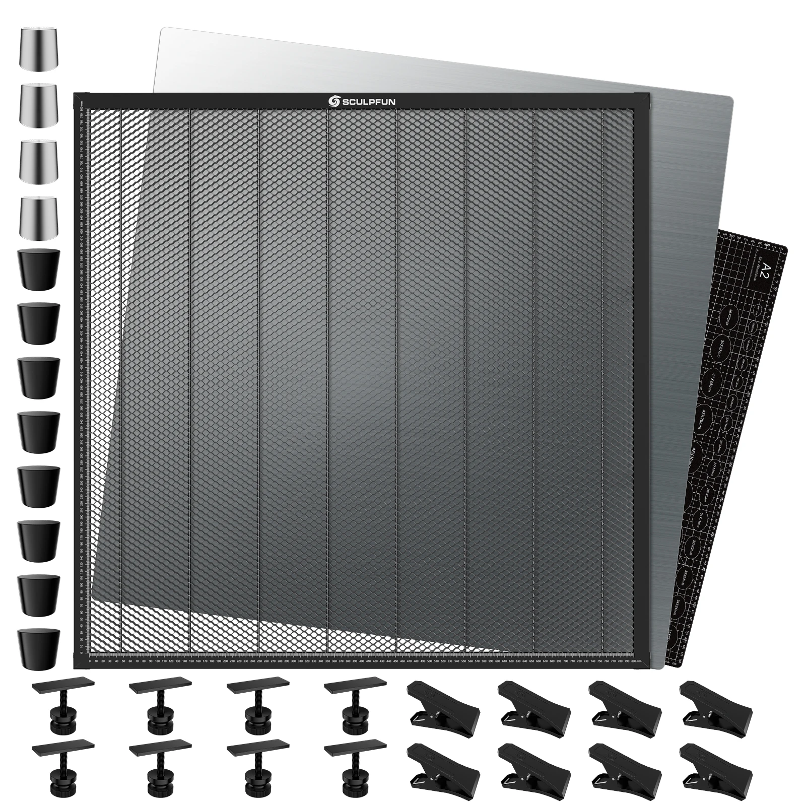 SCULPFUN H3 800x800mm/600x600mm/400x800mm/400x400mm Laser Cutting Honeycomb Panel Workbench Suitable for Laser Engraving Machine
