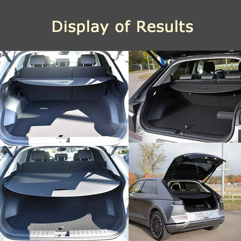 For VW Volkswagen Tiguan L AD BW MK2 2017~2023 Rear Trunk Cargo Covers Curtain Security Privacy Luggage Shield Shade Accessories