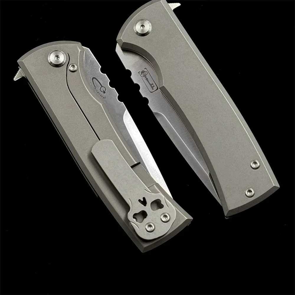 OK 229 Chaves Ultramar Redencion Ceramic Bearings Titanium Mark M390 Survival EDC Tool Camping Hunting Outdoor Folding Knife X241108
