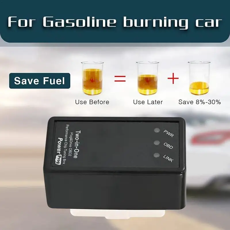 Eco OBD2 Fuels Saver Plug And Drive Economy Fuel Saver Nitro ECO OBD2 Auto Performance Chip Tuning Box More Power Torque