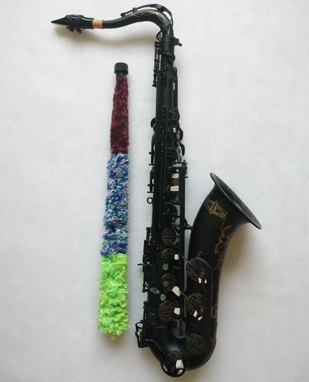 Tenor saxophone T-902 High-quality Matt Black Musical instrument professional playing Tenor Sax With mouthpiece