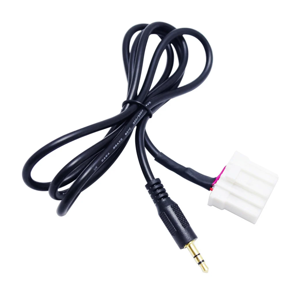 3 5mm Black B70 AUX Audio Adapter Input new Cable for Mazda 2 3 2025 5 6 MX5 RX8 2006 MP3 CD Changer Jack Plug
