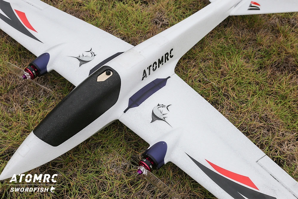 ATOMRC Swordfish V1.1 1200mm Fixed Wing Wingspan FPV Aircraft Airplane KIT PNP FPV PNP Outdoor Hobby Toys for Children RC Model
