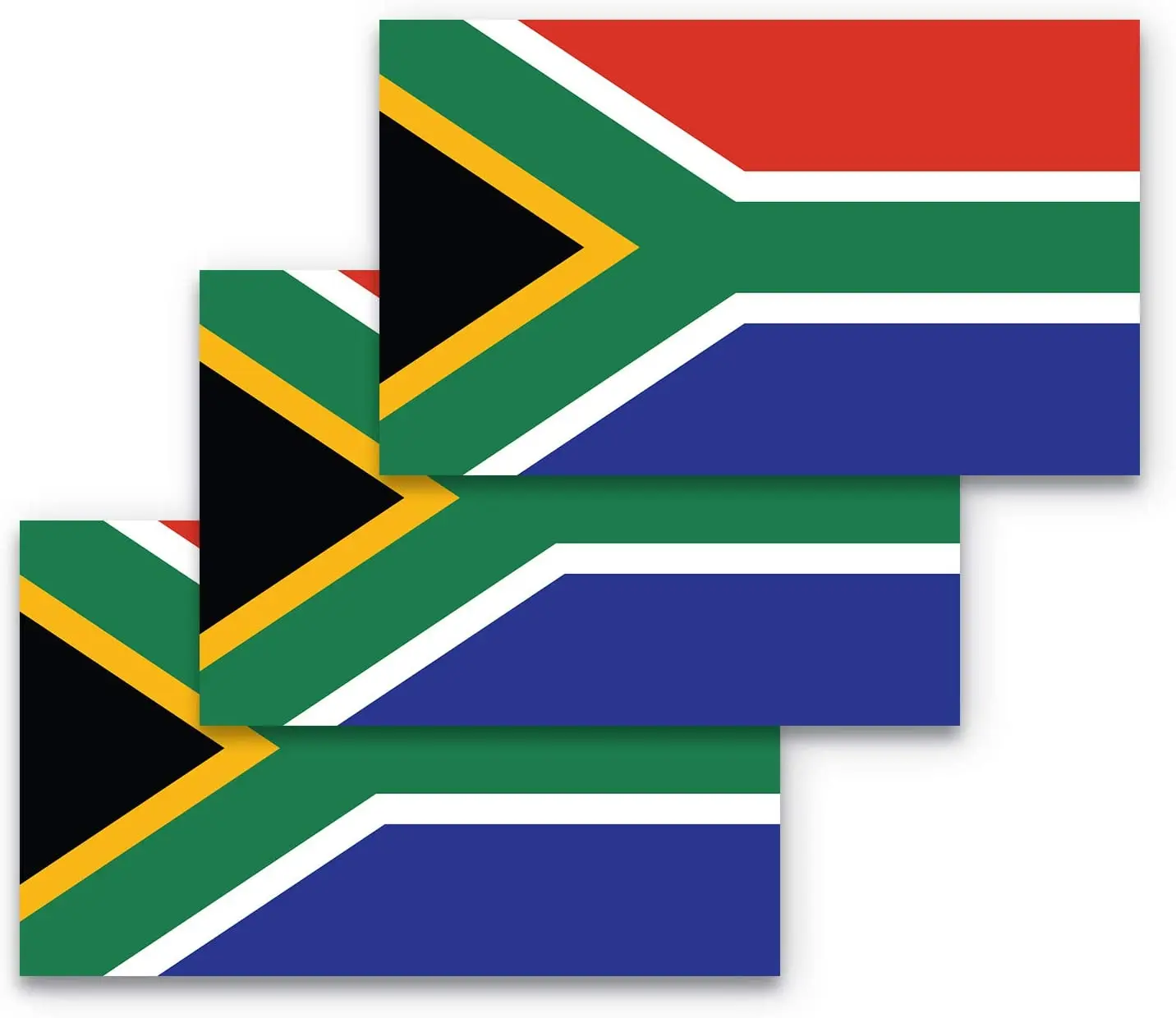 Africa Stickers South Flag Suitable for Car Motos doors and windows Computer Sticker Trolley Case Wall Bumper Waterproof smile