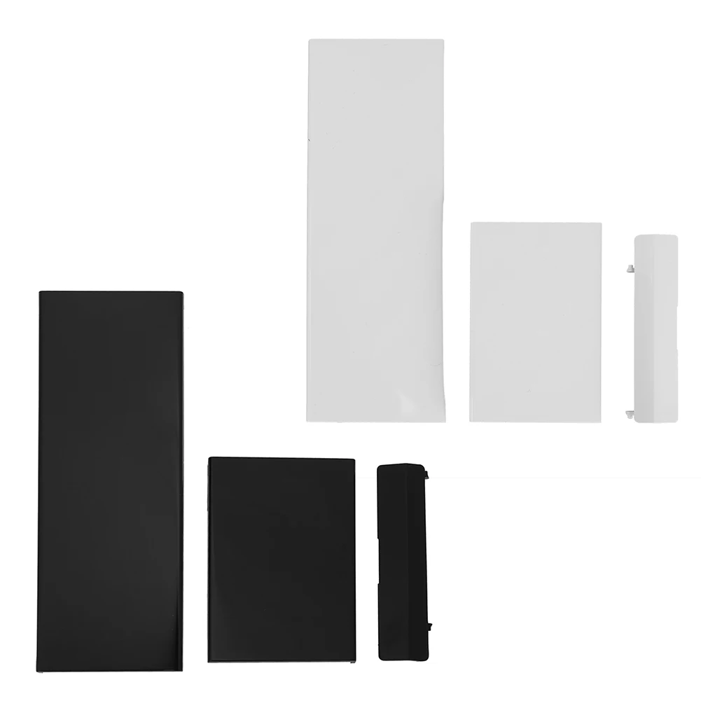 1 Card Memory 3 in Door Slot Cover Lids Replacement Memory Port Door Baffle Game Console Accessories Parts Fit for Nintendo Wii smile