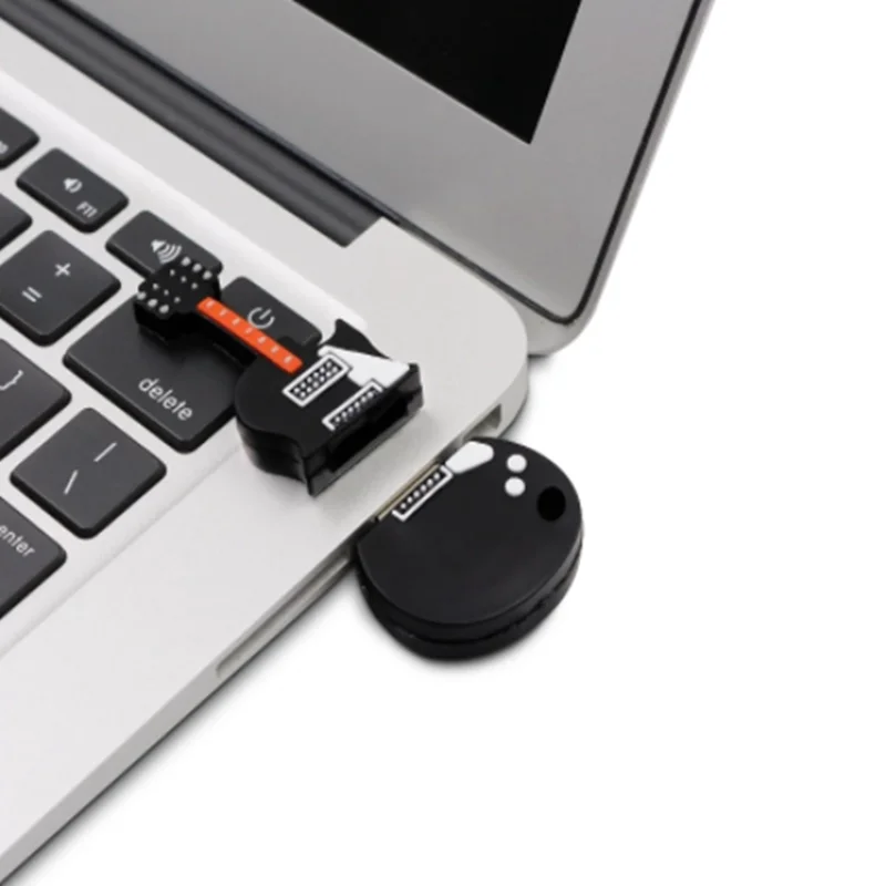 Hot sale Music Model USB flash drive Guitar Pen drive Violin Pendrive Cello Memory stick Beth U disk Free key chain 16GB 32G 64G
