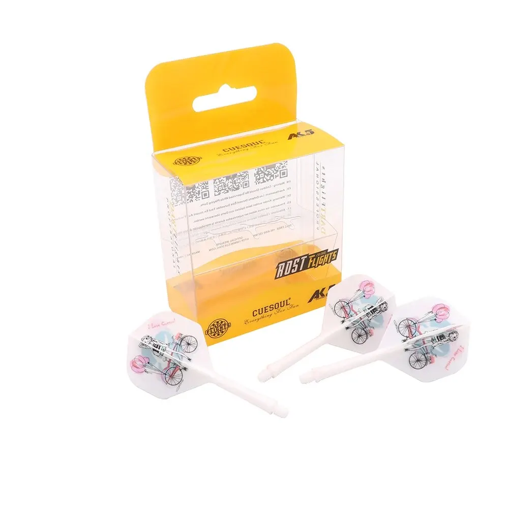 CUESOUL Rost Integrated Dart Shaft and Dart Flights Standard Shape,Size M-28mm