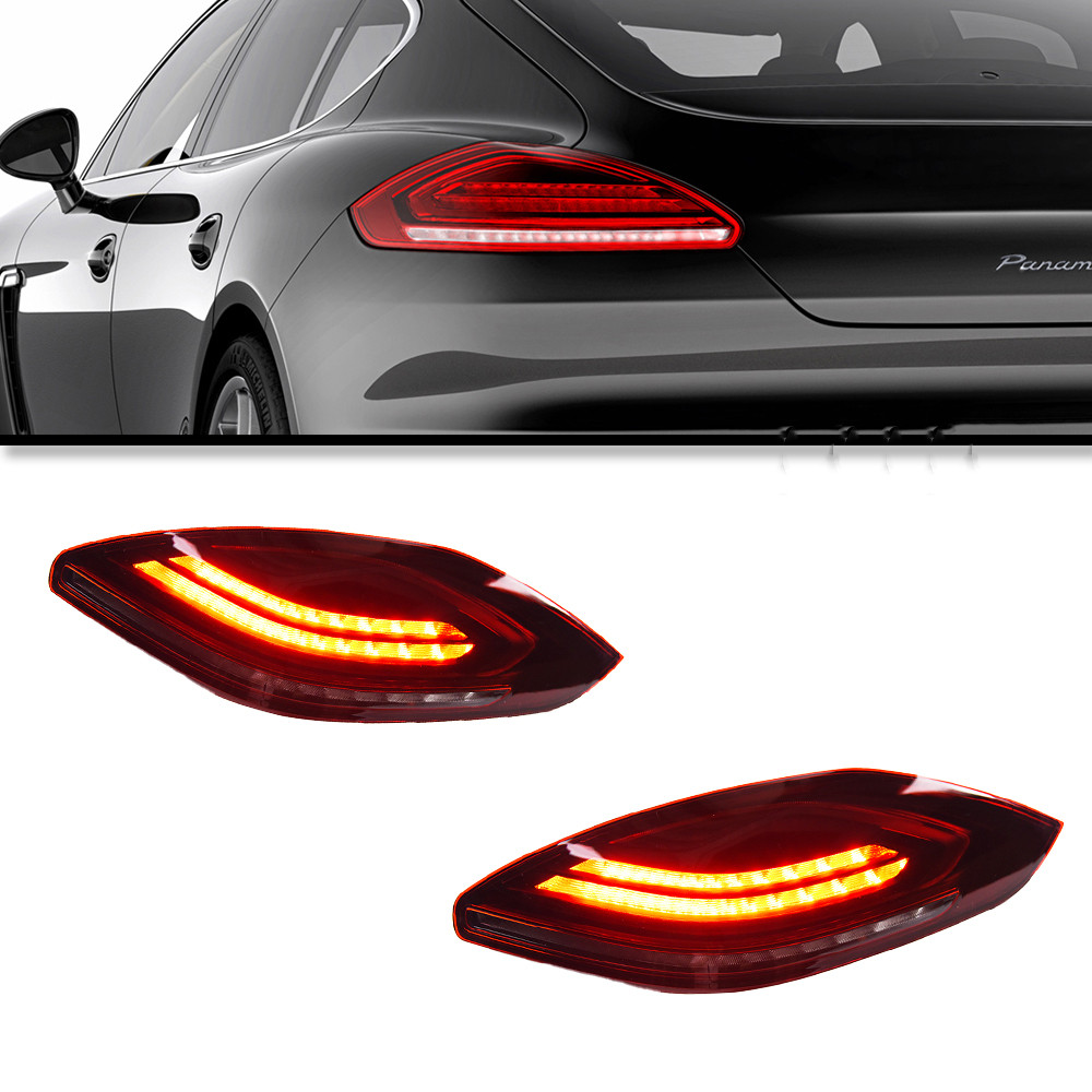 Auto Taillight for Panamera 20 14-20 17 070 Full LED Lights Rear Tail Lamp Auto Accessories Sequential Turn Signal Light