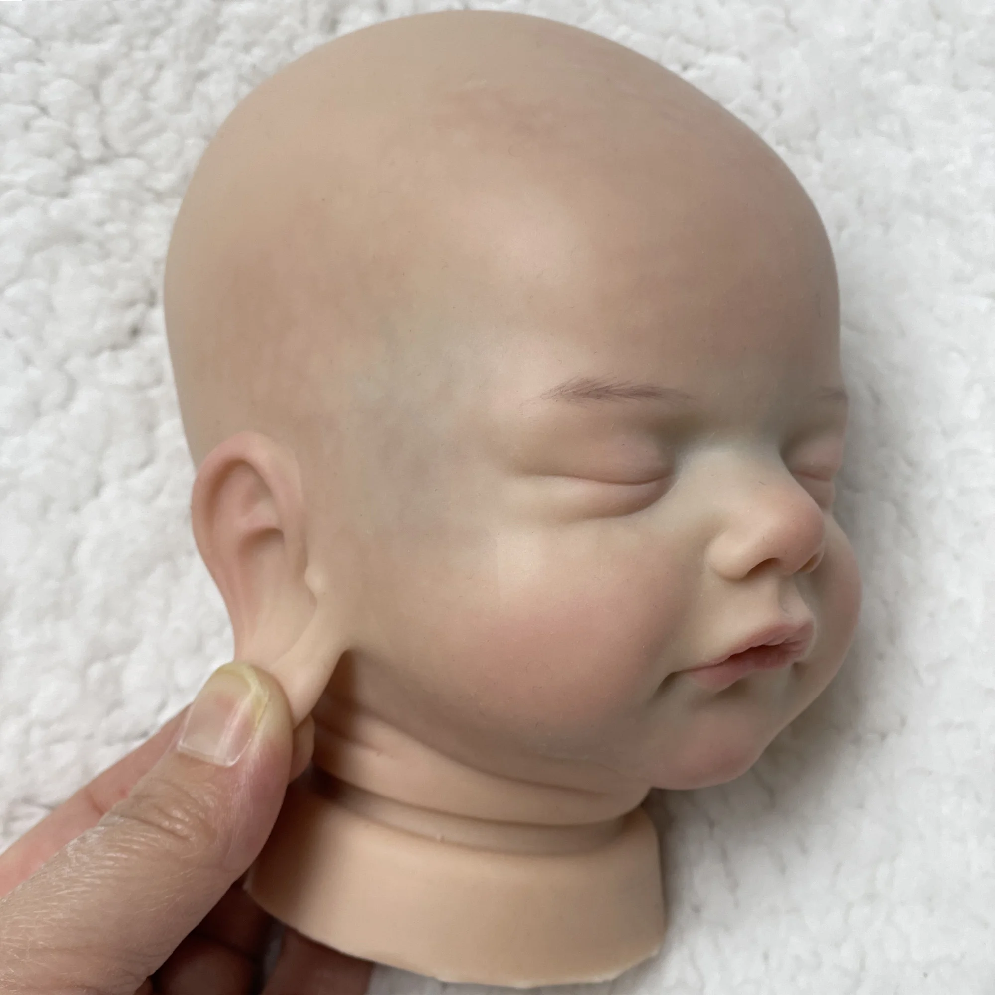 18-20 new Inch Bebe Reborn Dolls Kits Painted/Unpainted Sam 2025 Full Solid Silicone Lifelike Doll Kits Reborn Corpo De Silicone