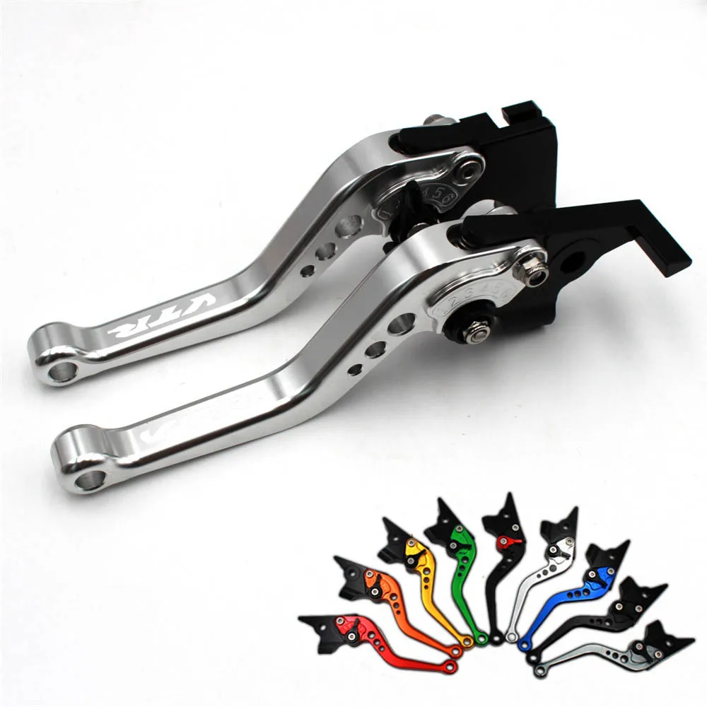 Short Motorcycle CNC Alnuminum Brake Clutch Levers Fit For HONDA VTR1000F FIRESTORM 1998-2005 VTR 1000F smile