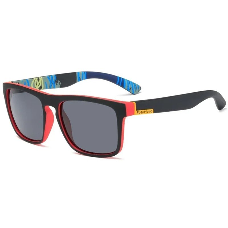 Square Polarized Sunglasses Men Oversized Fashion Vintage Women Retro Driving Fishing Luxury Brand Designer Sun Glasses Mirror UV400 Eyewear CAVALLO B
