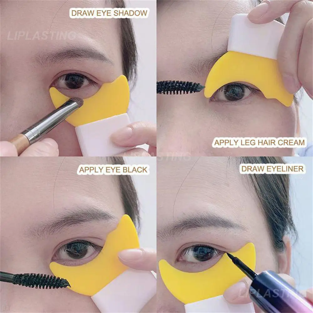 c Eye Makeup Silicone In Stencils Model Beginner Eyeliner Helper Woman Guide Assist Mold Shadow Templates liner
