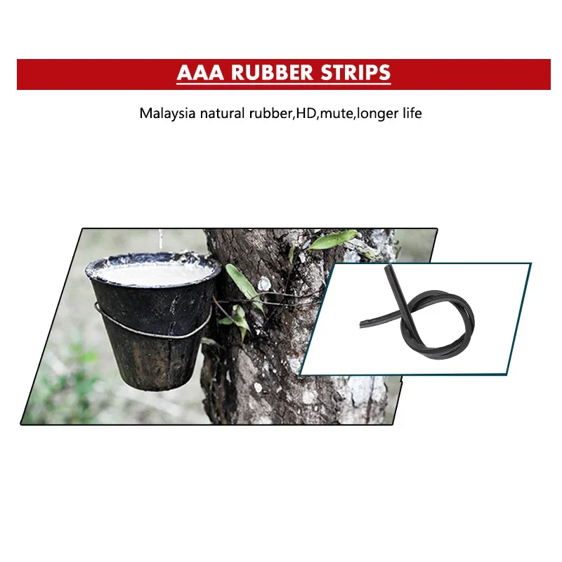 For Patrol KAWOO Nissan Y60/Ptrol GR Y61/Patrol Y61/Patrol Y62 Car Windcreen Wipers Blades Year From 1987 To 2016 Fit U Hook Arm smile Y61/ Y61/