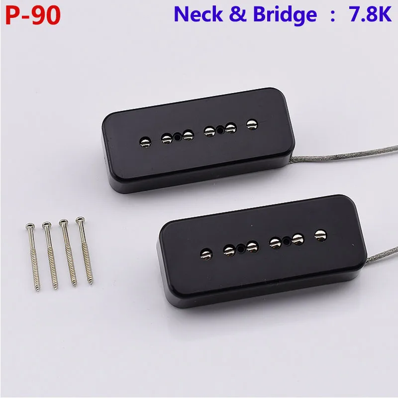 1 Set Original Genuine Epi USA P90 Pickup / P-90 Alnico Electric Guitar Pickup