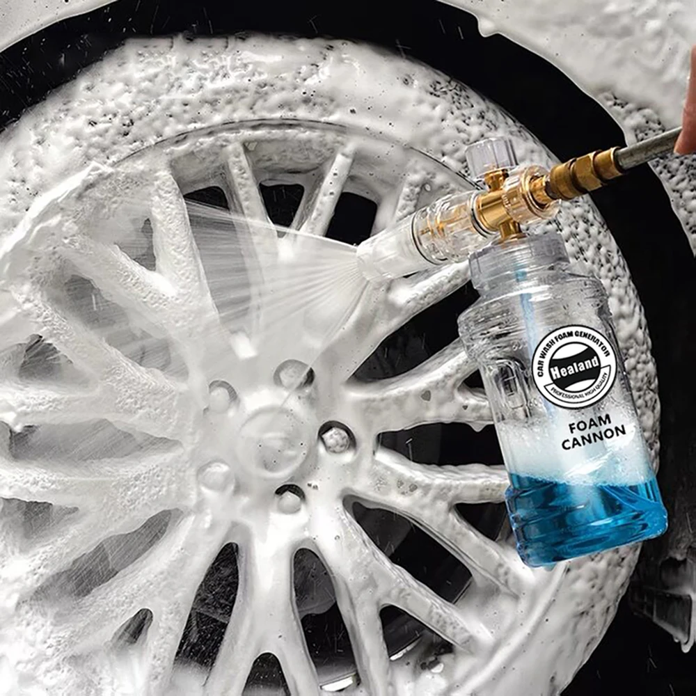 Alloy Snow Foam Lance 1L Car Foam Lance for Karcher Car Pressure Foam Gun Nozzle Car Clean Wash Tool Shampoo Sprayer Car Washer