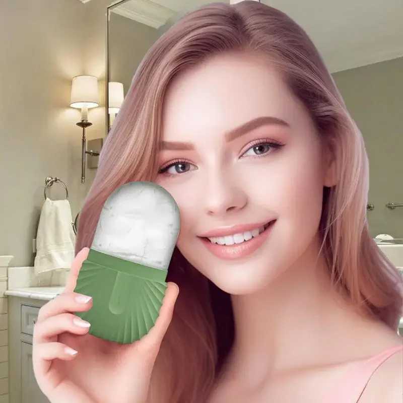 Face Massager New Ice Trays Beauty Lifting Ice Ball Face Massager Contouring Eye Roller Facial Ice Mold Reduce Acne Skin Care Tool 240409