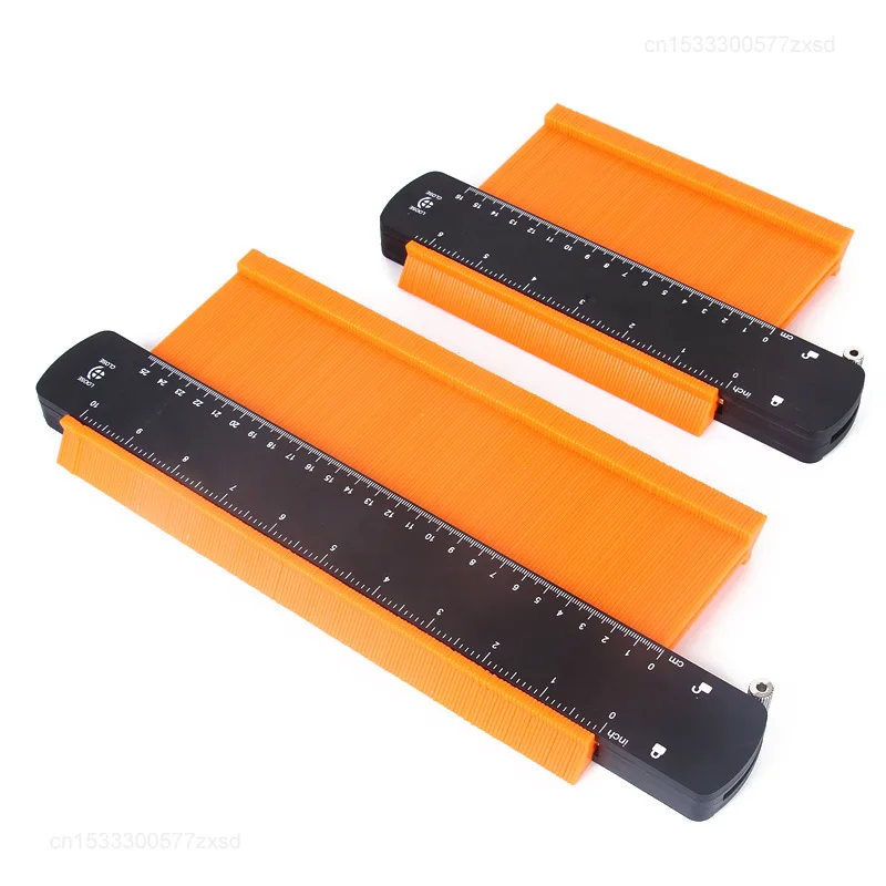 Profile Contour 2025 Gauges Line Copier Ruler With Lock Cutting new Template Profile Ceramic Tiles Tool Woodworking Measuring Tools Ruler