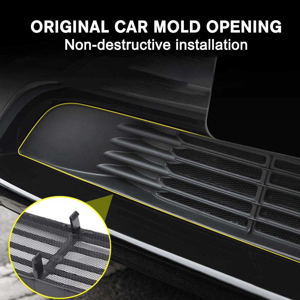 Insect-proof Net For Tesla Model Y Front Trunk Air-conditioning Cover Intake Grille Clean Air Inlet Protective Accessories 2023