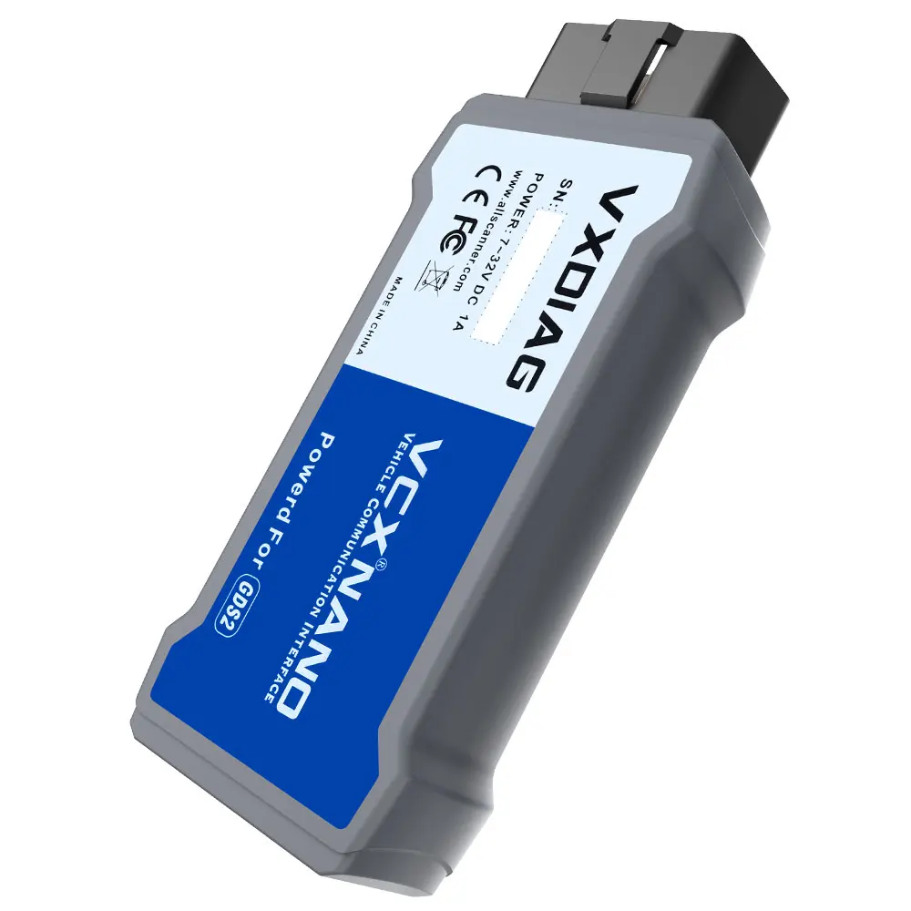 OBD2 VXDIAG VCX NANO Diagnostic Tool For VW For voo For Ford For Mazda For GM For Toyota For JLR WIFI/USB Scanner Programming smile