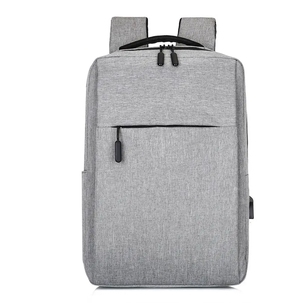 Bag 15.6 Inch Laptop Backpack Large Capacity Waterproof Multifunctional USB Charging Case Men Women For Work Travel School smile