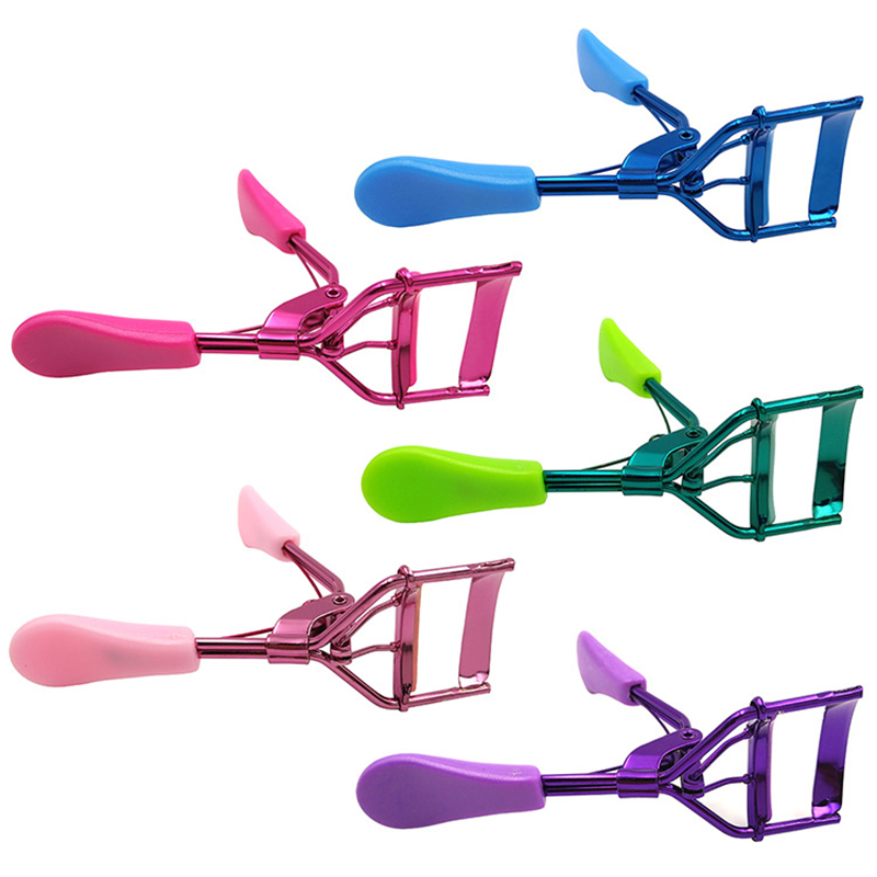 de e Handle Colorful High Curl Quality Eye Lash Curler Eyelash Cosmetic Makeup Curling Lashes Tools For Beauty er lash ing es