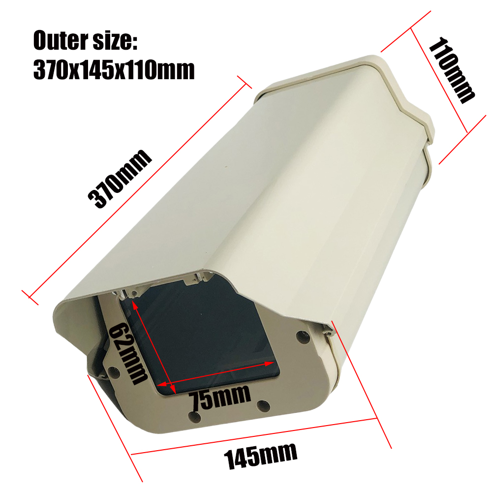 Outdoor Waterproof CCTV Camera Housing Suveillance Camera Housing 37*14.5*11cm