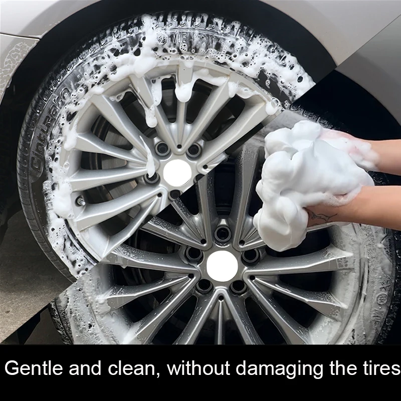 650ml Car Tire Shine Brightener Wheel Type Gloss Spray Tire Polish Sealing Wax Coating Cleaner Car Wash External Accessories