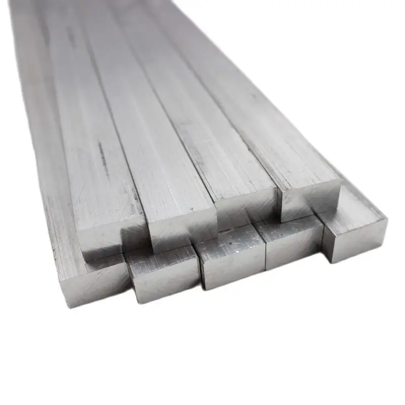 Aluminium Bar Flat 6061 Plate Strip Aluminum Alloy Metal Sheet CNC Block Solid Mill Stock smile