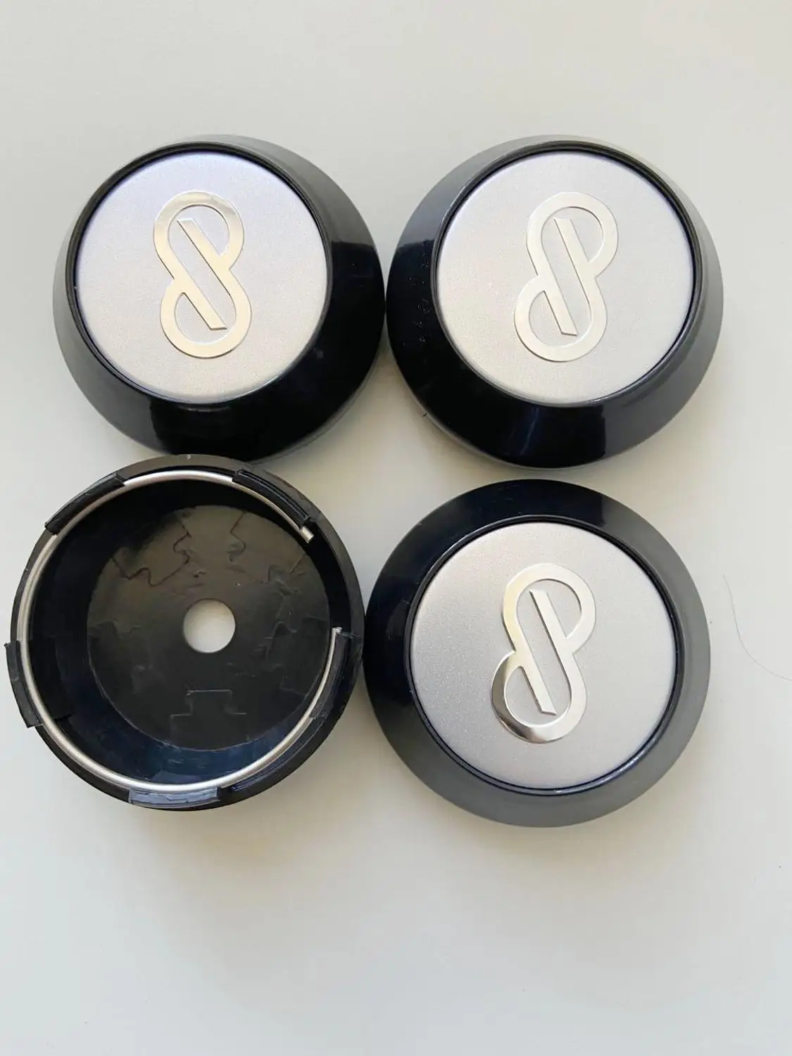 65MM Car Wheel 4PCS/Lot Center Hub Caps for ENKEI Emblem chrome smile